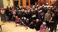 Photo moments with both beneficiaries and cosplay
